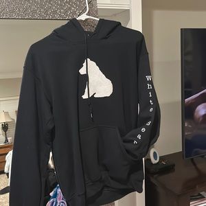 White bear photography hoodie